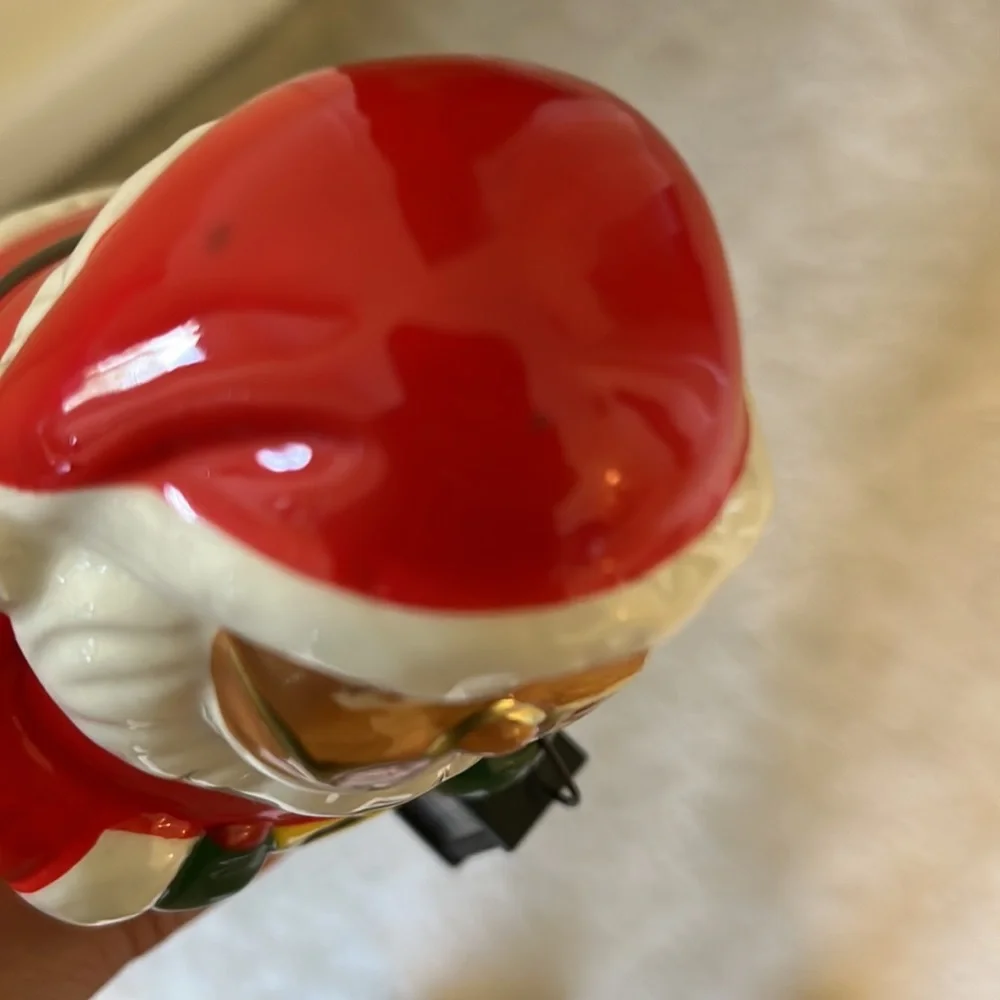 Mr. Christmas 5.5” LED Nostalgic Santa Figurine